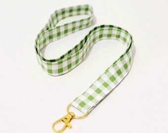 Personalized Fabric Lanyard | Teacher Lanyard | Badge Holder | Cute ID Holder | Nurse Lanyard | Key Lanyard | Gift for Teachers Custom Name
