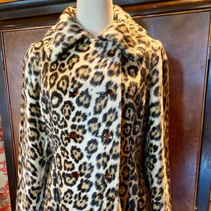 Bcbg leopard coat top