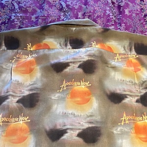 Rare 1980s Apocalypse Now Hawaiian Shirt XL 51 image 6