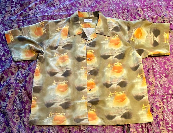 Rare 1980s Apocalypse Now Hawaiian Shirt XL 51” - image 2