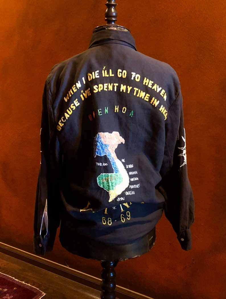 SALE Vietnam Souvenir Jacket 6869 Etsy