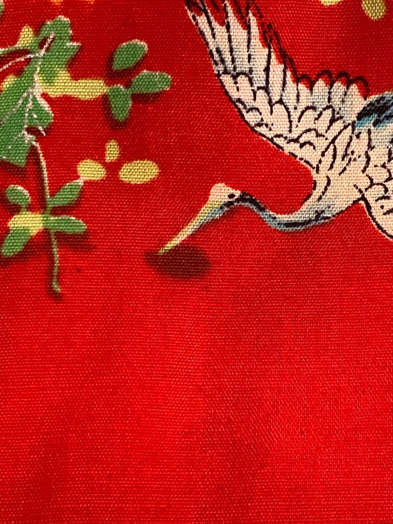 1950s Arldon Rayon Japanese Top L - image 9