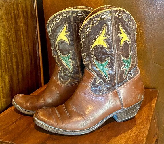 1950s ACME Pee Wee Cowboy Boots 9.5 D - Etsy