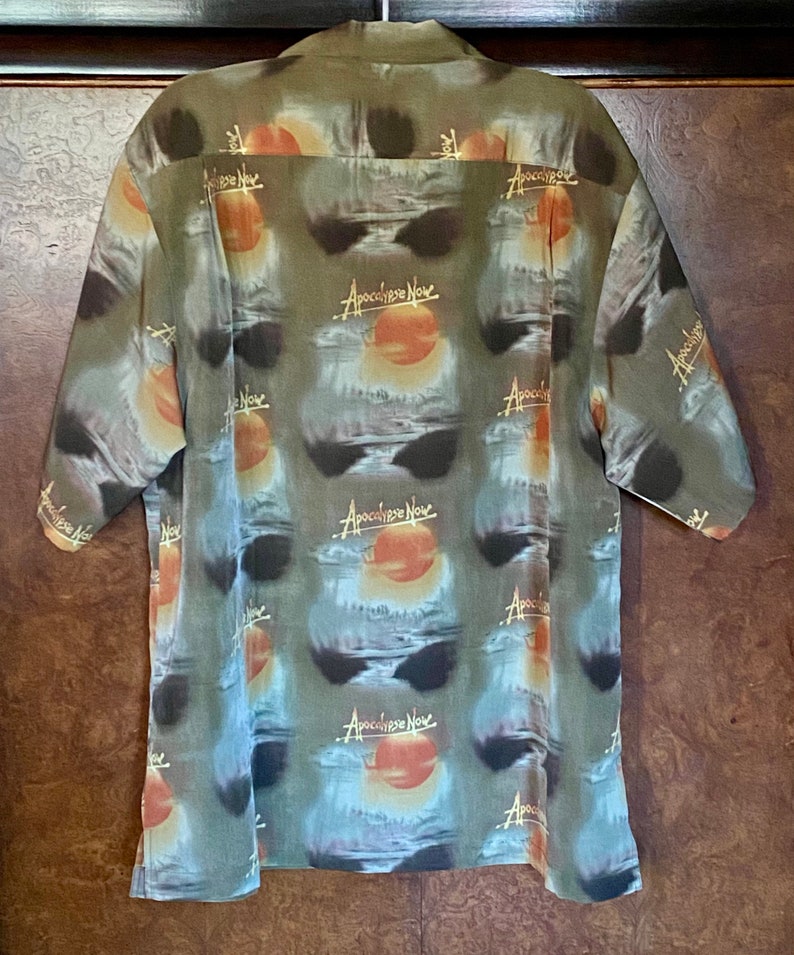 Rare 1980s Apocalypse Now Hawaiian Shirt XL 51 image 4