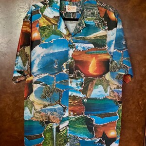Vintage Iolani Hawaiian Shirt - Etsy