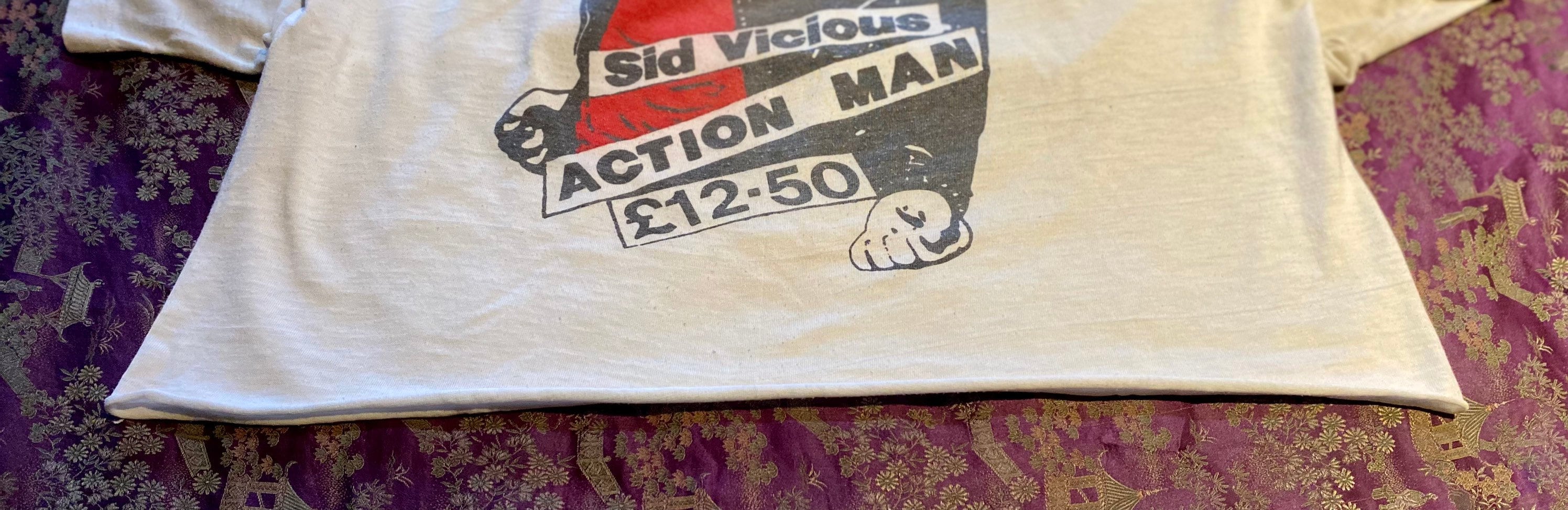 1978 Original Authentic Sid Vicious Action Man Vintage T