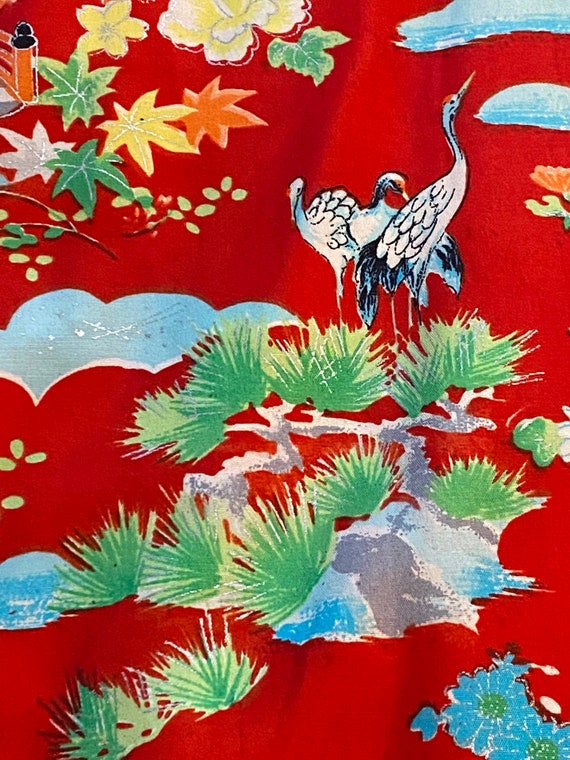 1950s Arldon Rayon Japanese Top L - image 5