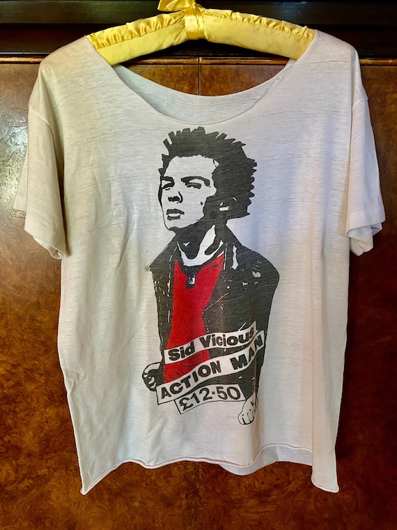 1978 Original Authentic Sid Vicious Action Man Vintage T 1978 Original Authentic Sid Vicious Action Man Vintage T