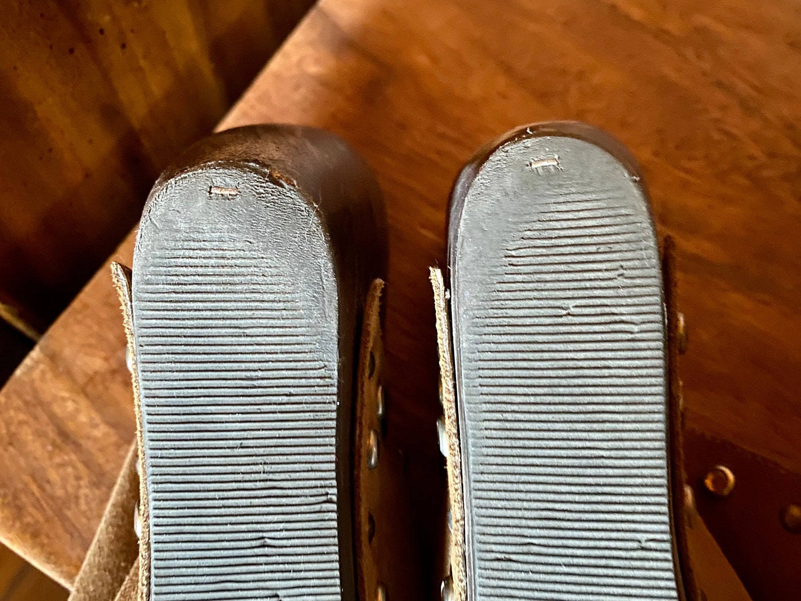 1970's wedge sandals