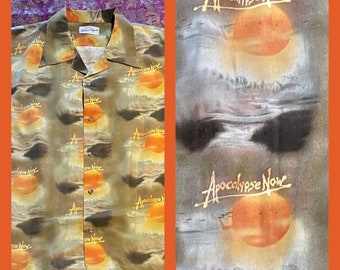 Rare 1980s Apocalypse Now Hawaiian Shirt XL 51”