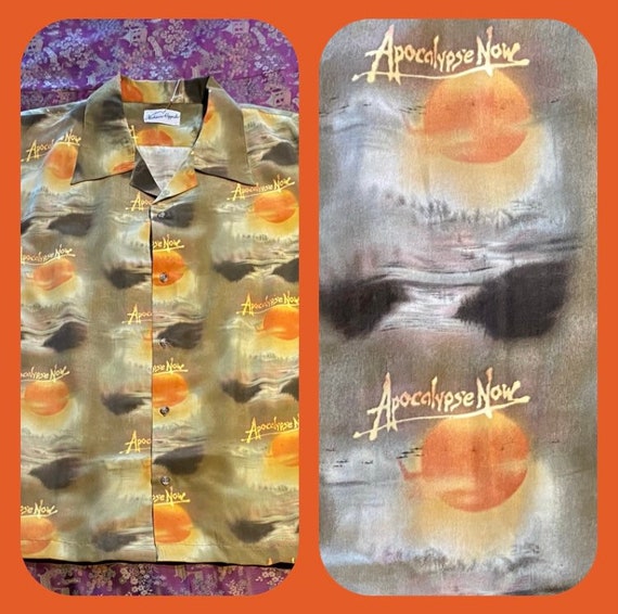 Rare 1980s Apocalypse Now Hawaiian Shirt XL 51” - image 1