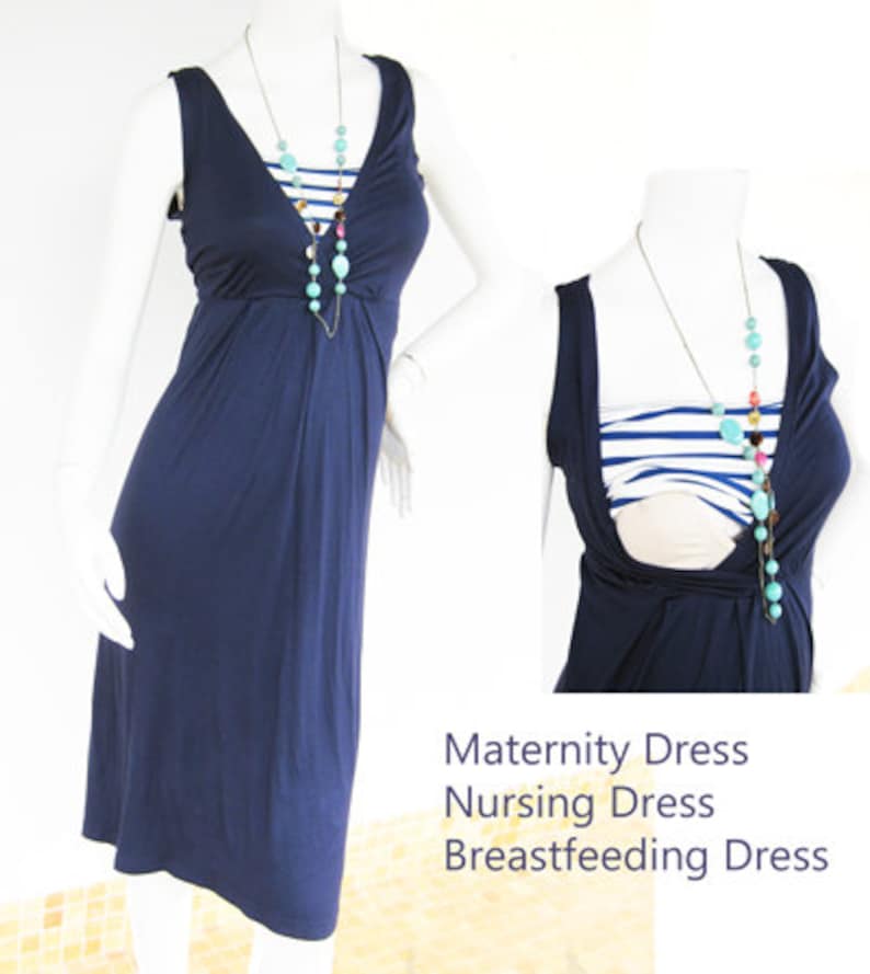 Maternity Dresses / Nursing Dress Breastfeeding / Nursing Etsy