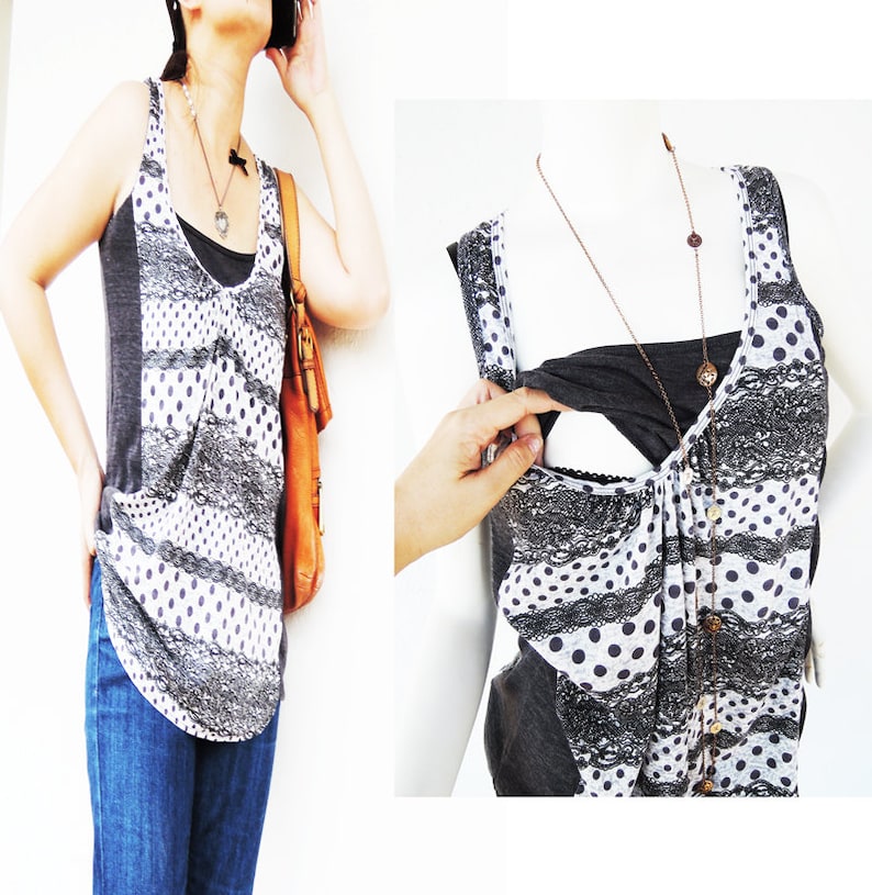 lace maternity shirt