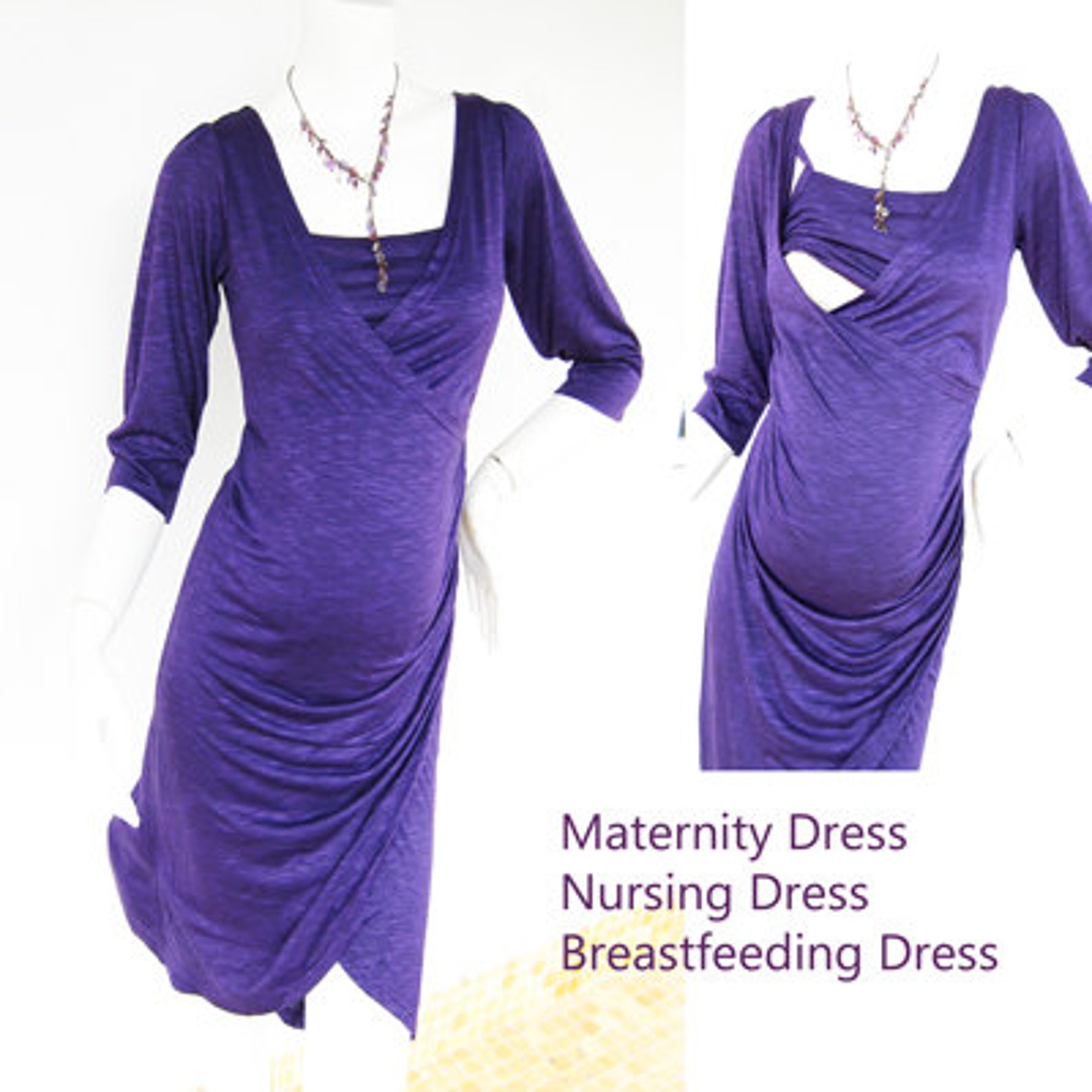 Maternity Dresses / Nursing Dress / Breastfeeding Dress Etsy