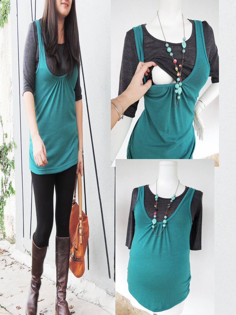 JANE Maternity Clothes/ Nursing Top/ Breastfeeding Top/ New Etsy