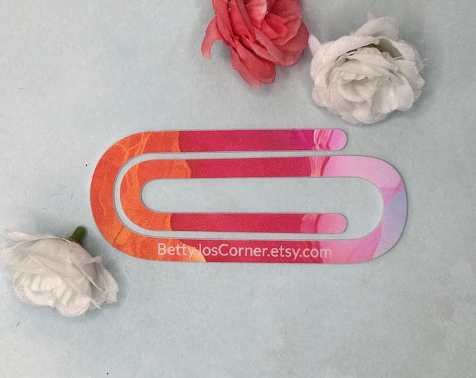 Whimsical Multicolor Paperclips - Cute, Versatile, Page-Friendly