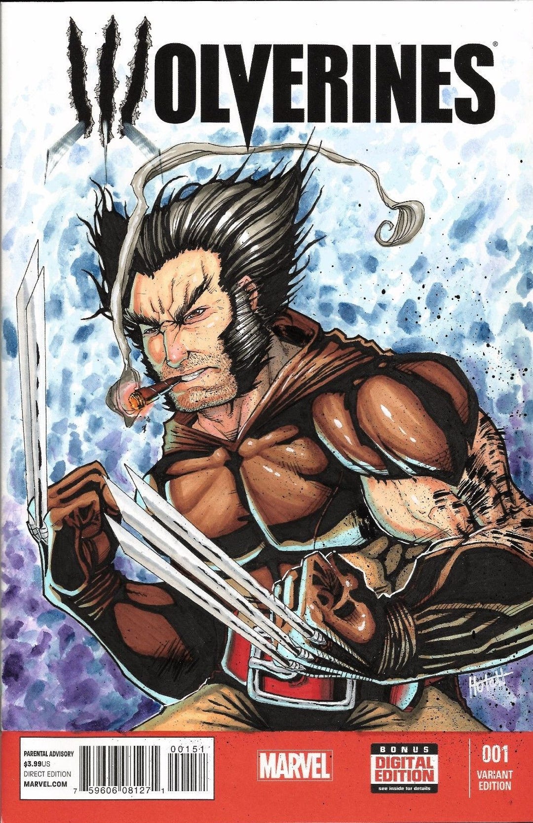 Wolverine Pencil Sketch, in Eric Matos's My Art For Sale Comic Art Gallery  Room