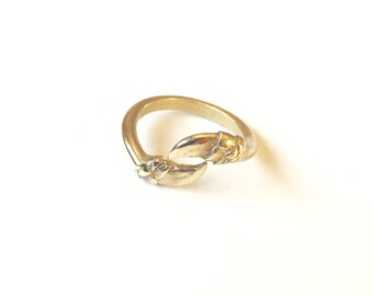 Iguana Claws Ring ~ Brass Iguana Claws Ring ~ Brass Ring ~ Adjustable Ring ~