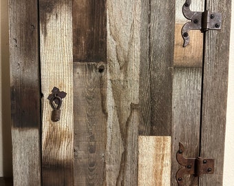 Recessed Reclaimed Farmhouse  Medicine Cabinet