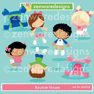 Bounce House Clipart