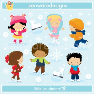 Ice Skating Clipart