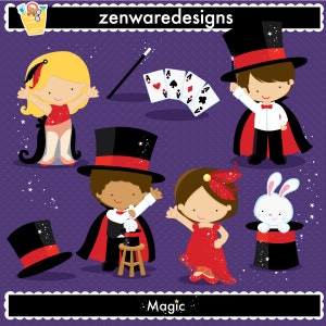 Imágenes Prediseñadas De Espectáculo De Magia