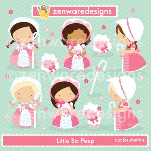 Little Bo Peep Clipart