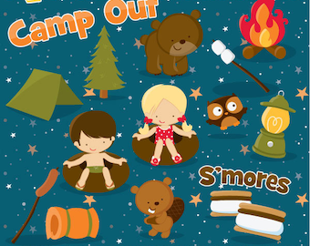 Summer Camp Clipart