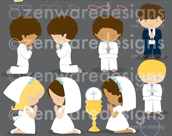 First Communion Clipart SVG