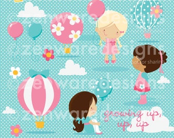 Hot Air Balloon Clipart