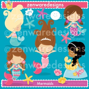 Mermaid Clipart