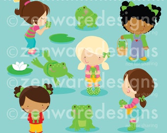 Frogs Clipart