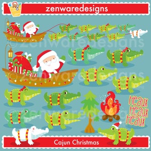 Cajun Christmas Clipart