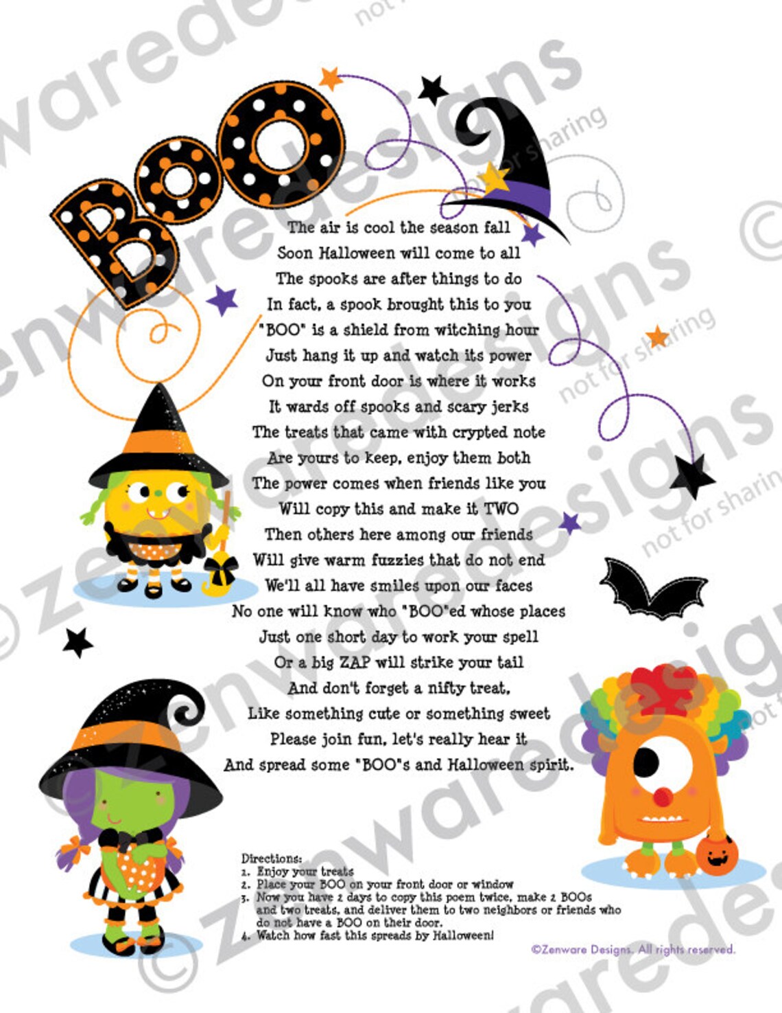 Halloween Boo Sign - Etsy