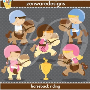 Horseback Riders Clipart