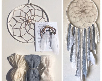 Dusty Blue DIY Dream Catcher Kit