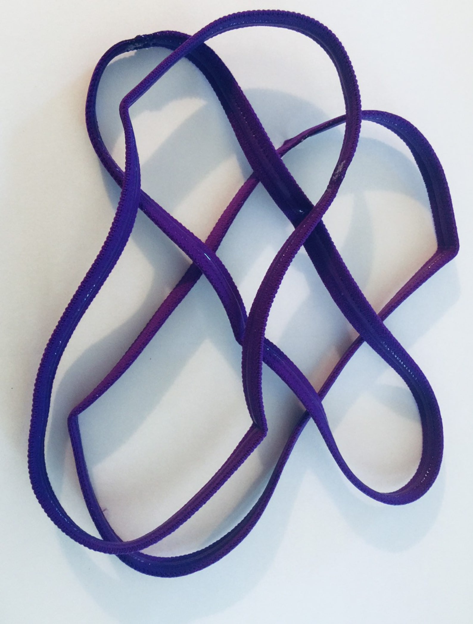 Sports Headbands Purple Elastic Headbands 3 Pack Sports Etsy