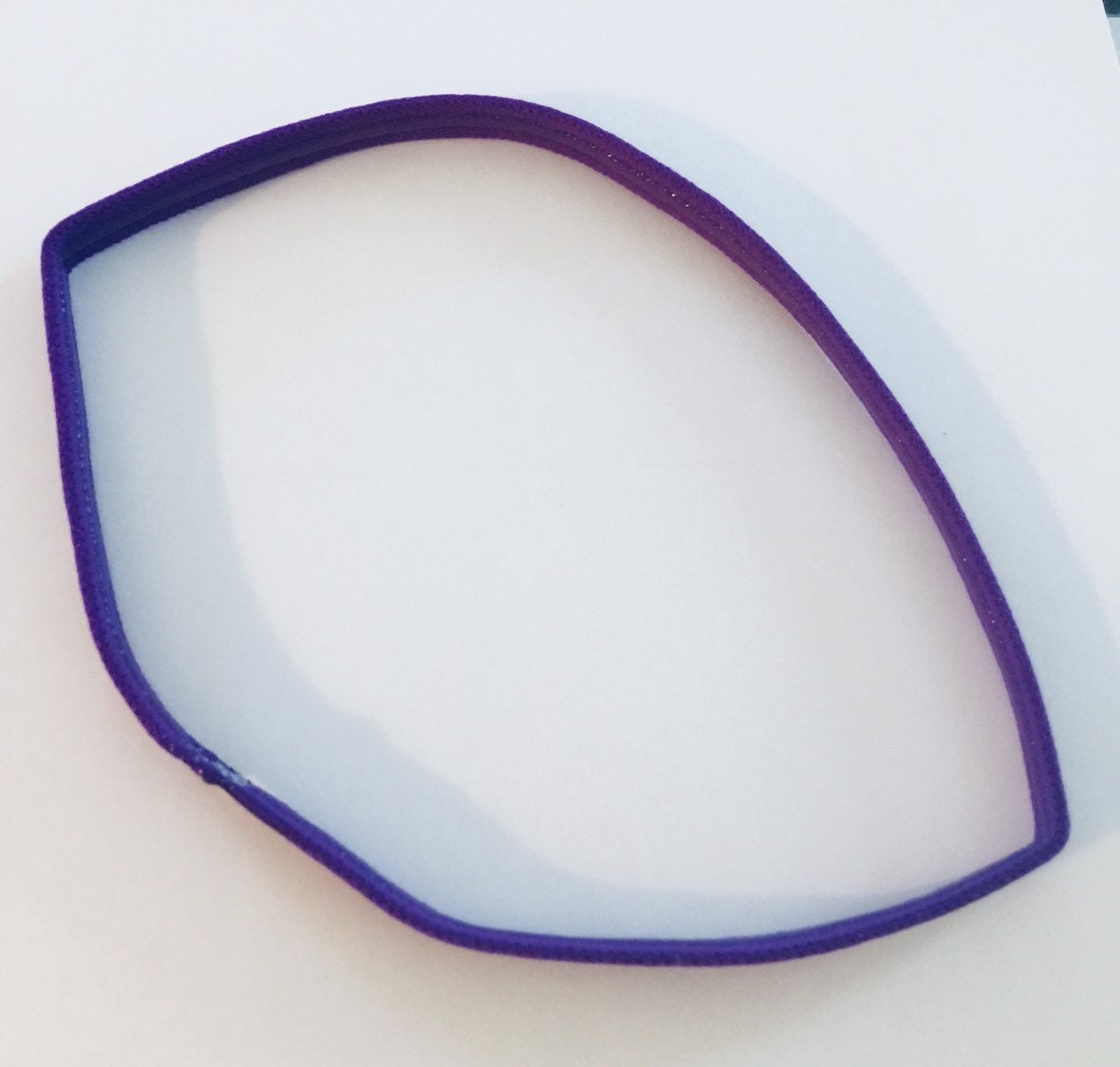 Sports Headbands Purple Elastic Headbands 3 Pack Sports Etsy