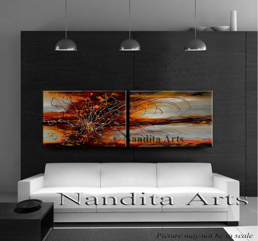 Wall Art Painting Home Decor Modern Painting Abstract | Etsy