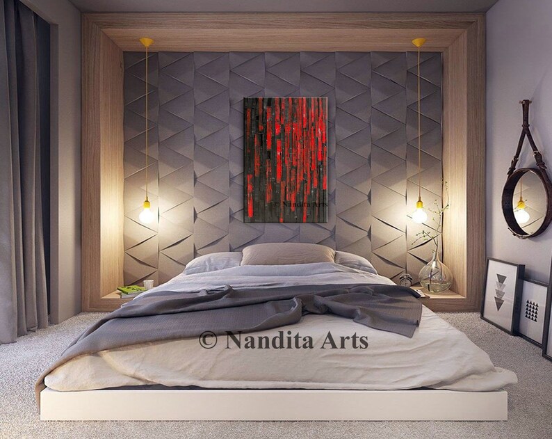 Art Painting Textured Office Decor Original Home Decor Contemporary Large Wall Art Palette Knife Painting Oil Painting By Nandita