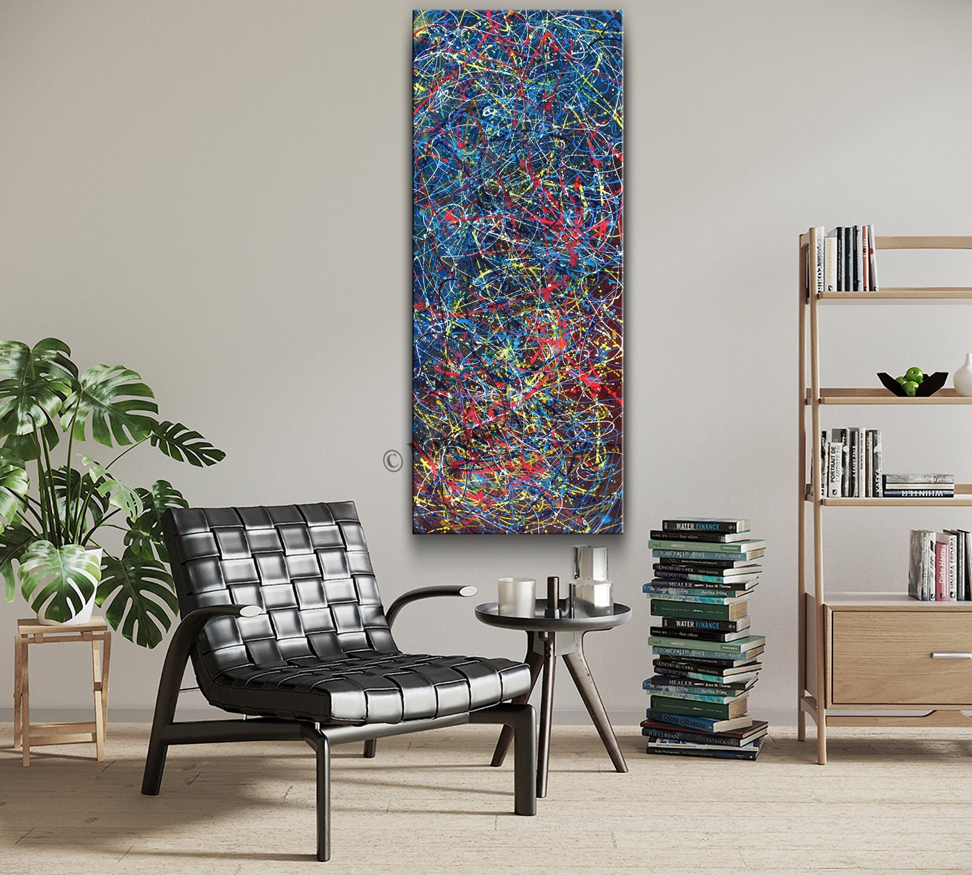 Jackson Pollock Style Art: 72
