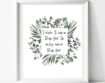 Come This Far Quote Etsy