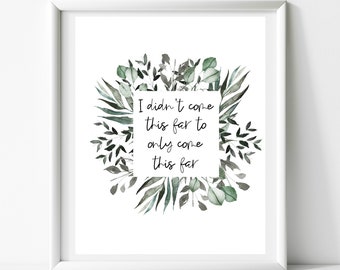 Come This Far Quote Etsy Come This Far Quote Etsy