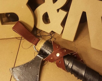Leather Ax/Sword/Dagger frog SCA LARP Ren faire fantasy