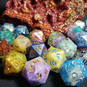 Character 20s Customs - Unique Handmade Dice (A- Grade)