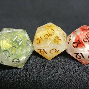 Character 20s - Life Series Inspired D20s (A- grade)