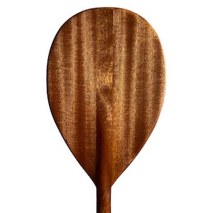 Trophy Size 2ft Mahogany Paddle - Hawaiian Outrigger Canoe Paddling