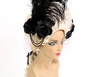Marie Antoinette Wig/ Powdered Wig/ Rococo Wig/ Baroque Wig/ Bridgerton Wig