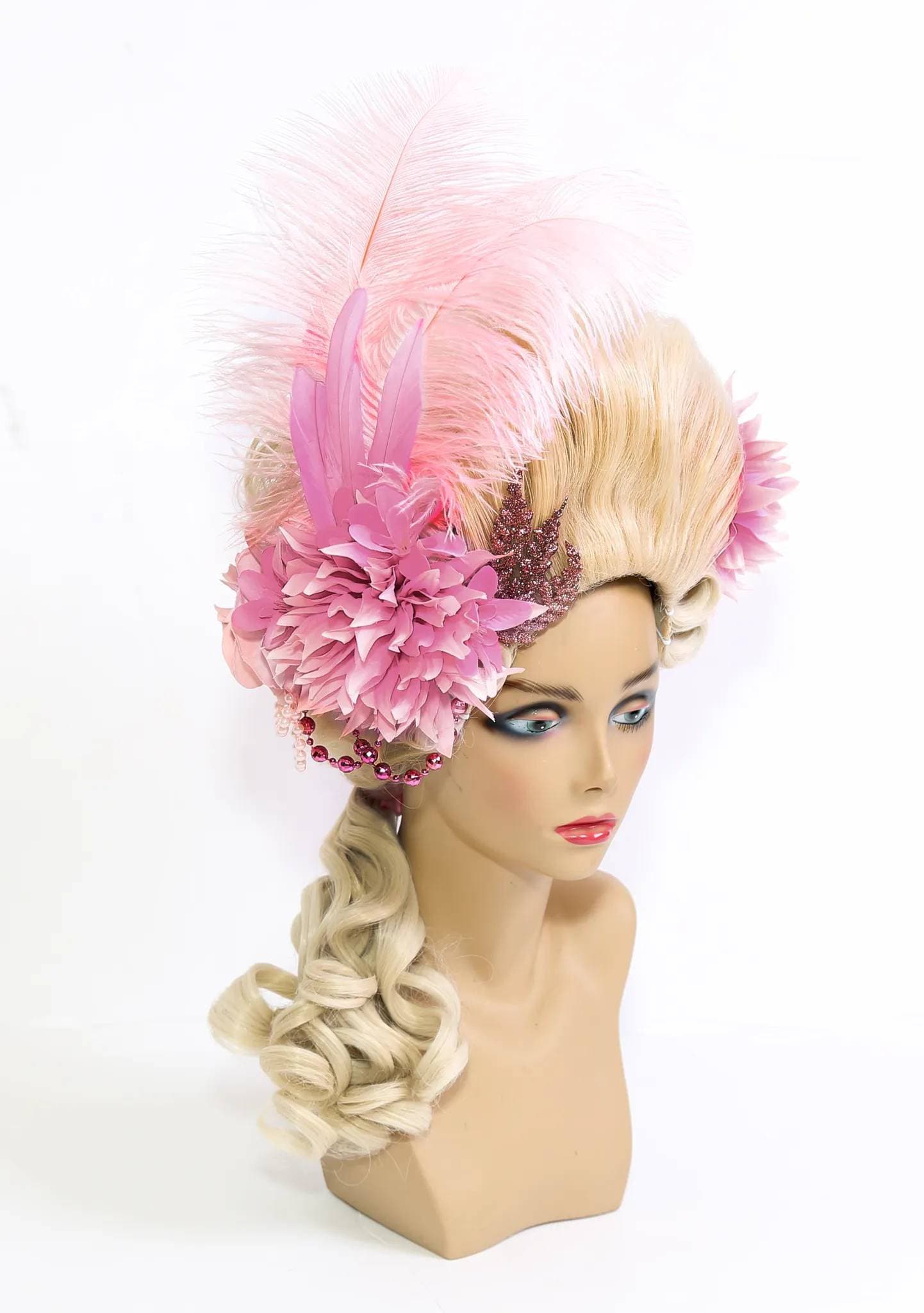 Rococo Powdered Wig - Etsy