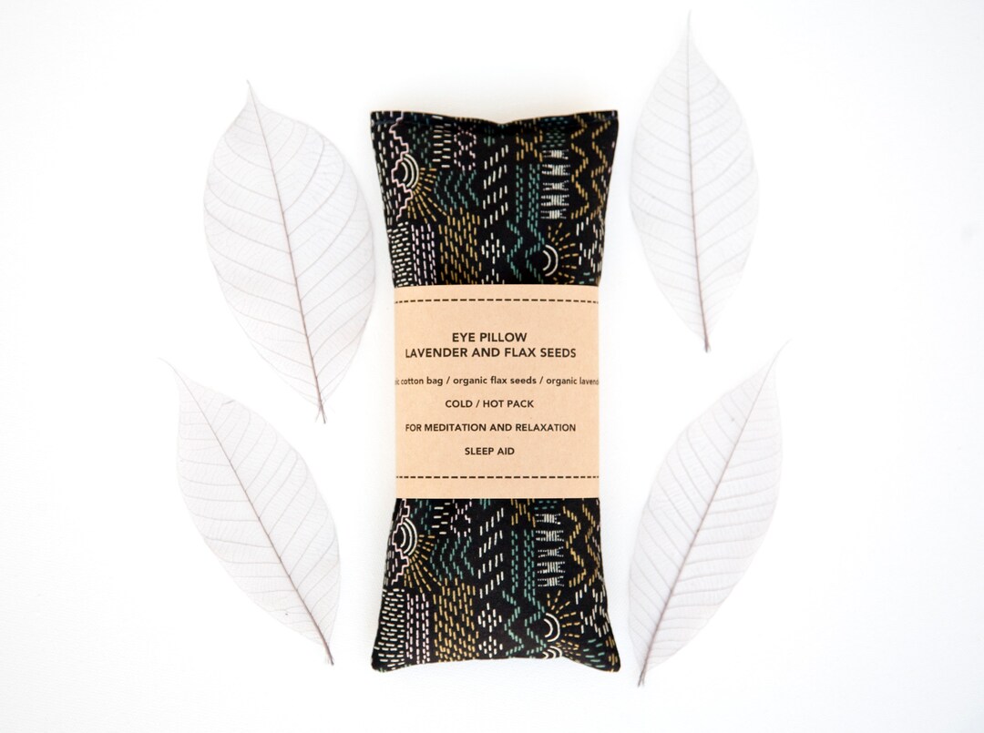 Lavender Eye Mask Yoga Prop Sleep Aid Relaxation Etsy